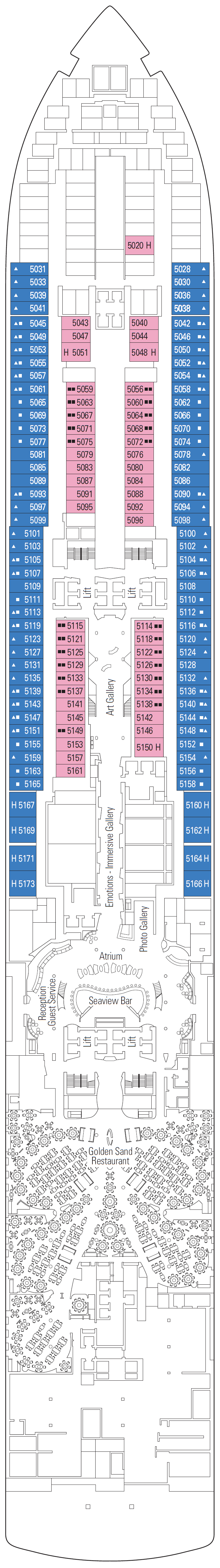 Deck 5 - Mediterranean
