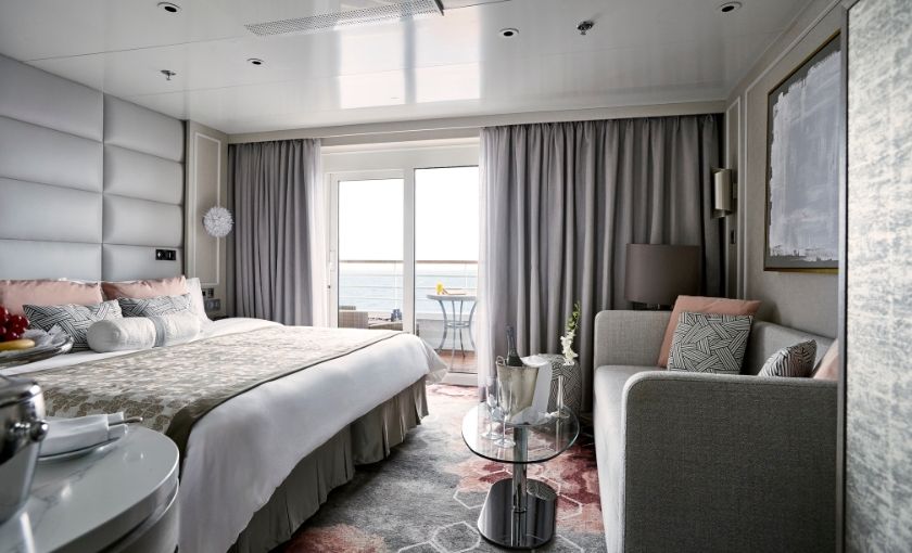 Seabreeze Penthouse met balkon comfortabele Crystal Symphony