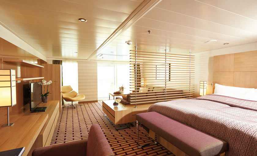 Spa suite balkon Spa Suite: Cat. 7