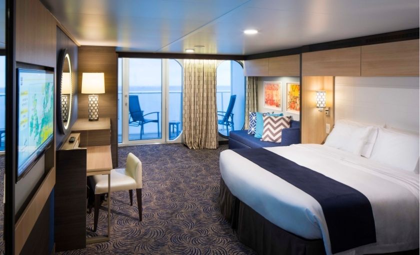 Ovation of the seas buitenhut met balkon 7D