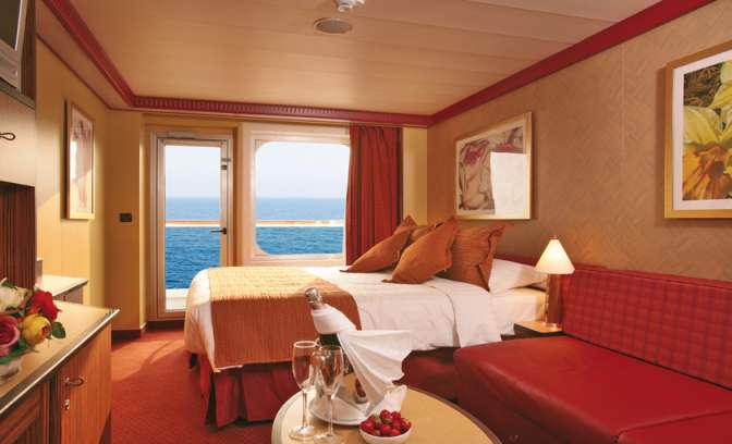 Een balkonhut op de Costa Deliziosa