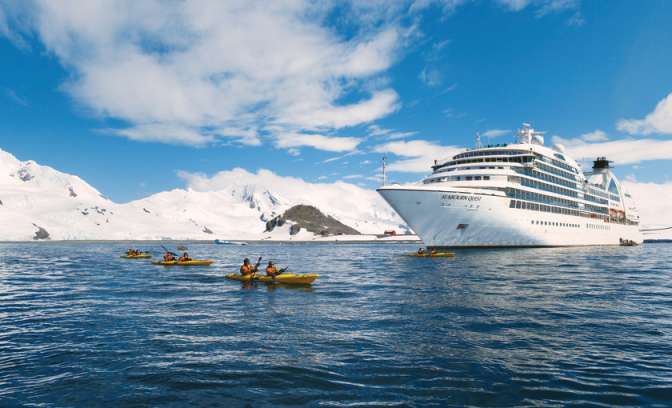 Luxe cruise Antartica met Seabourn Quest
