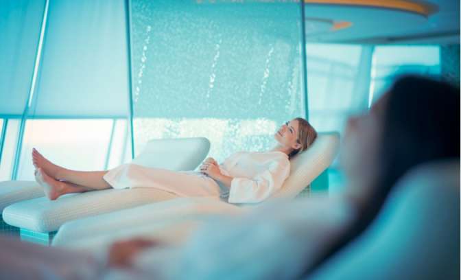 De spa op de Celebrity Reflection