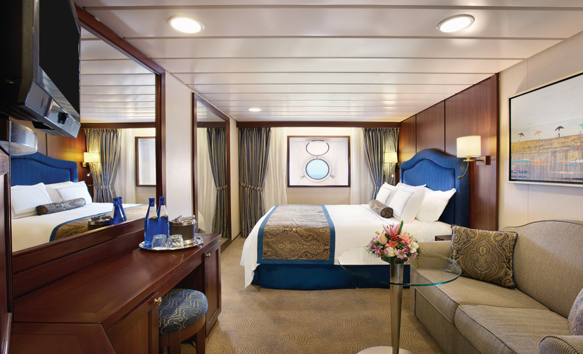 Een buitenhut op de Oceania Sirena van Oceania Cruises