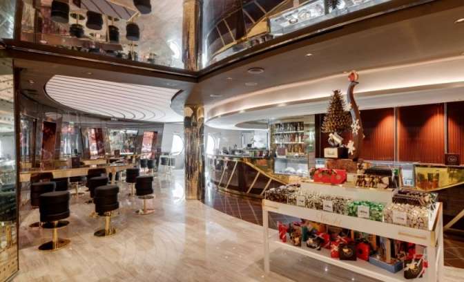 MSC seaview Venchi chcocolade bar