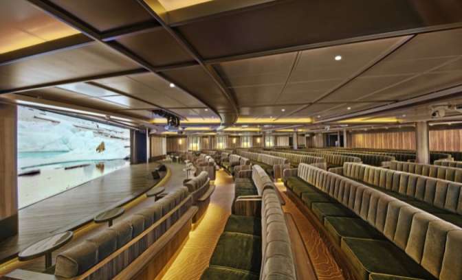 Discovery center Seabourn Venture