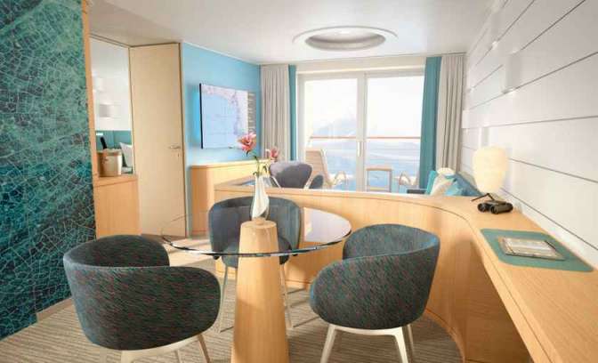 Hanseatic Spirit Lounge Suite