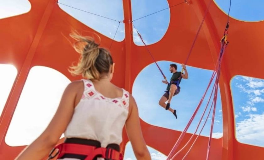 Trampoline Odyssey of the Seas Royal Caribbean