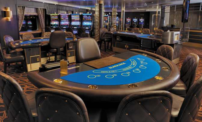 Casino aan boord van Seven Seas Voyager