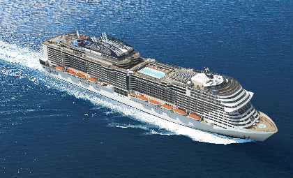 Ship tour MSC Meraviglia