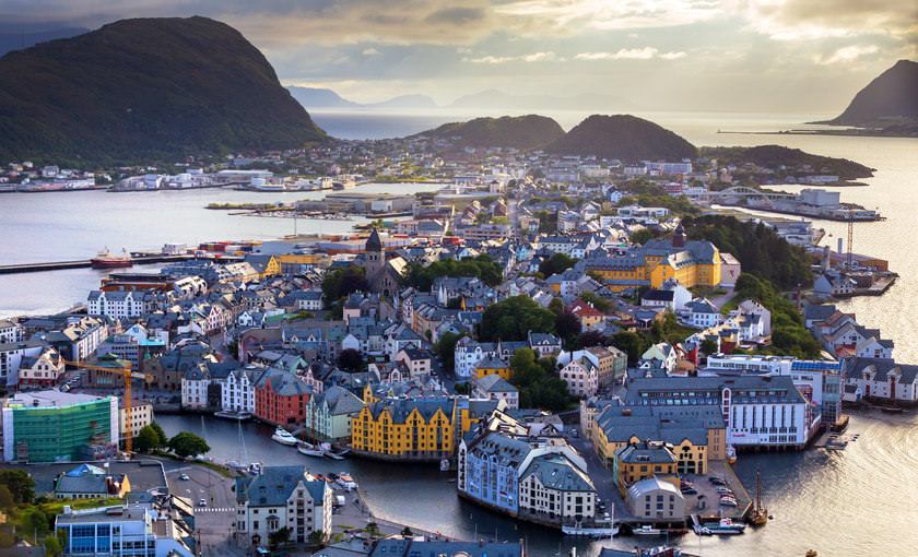 Haven in Alesund 